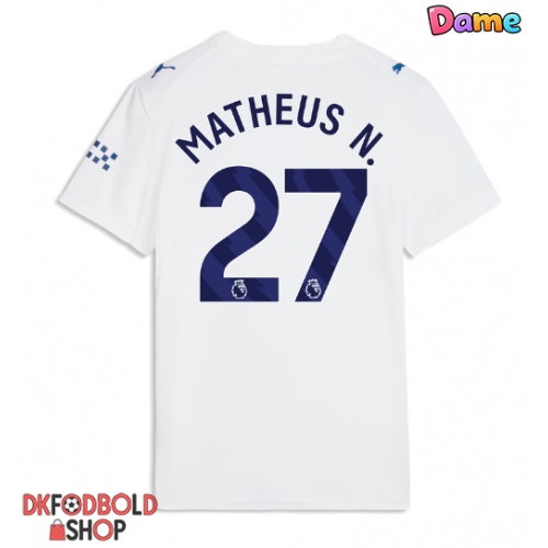 Manchester City Matheus Nunes #27 Tredje trøje Dame 2026-27 Kort ærmer